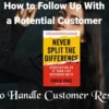 how to follow up with a potential customer